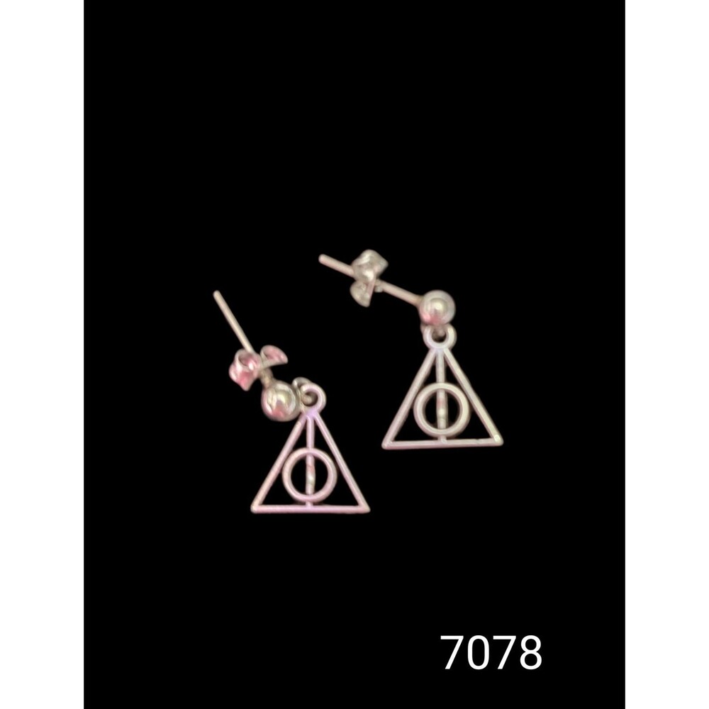 Harry Potter Deathly Hallows Earrings